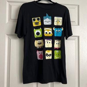 Pixar Disney Boxed Lunch character shirt